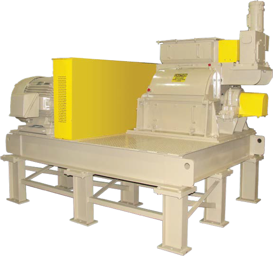 Grinder machines user for rubber and plastic grinding.